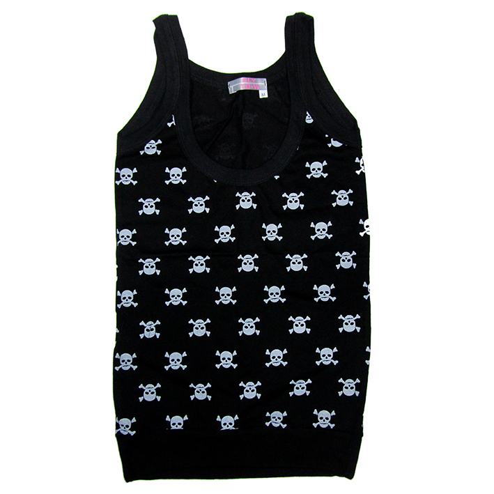 CAMISETA TIRANTES CALAVERAS
